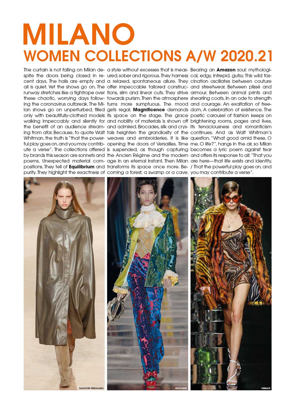 Show Details Women Milan Magazine