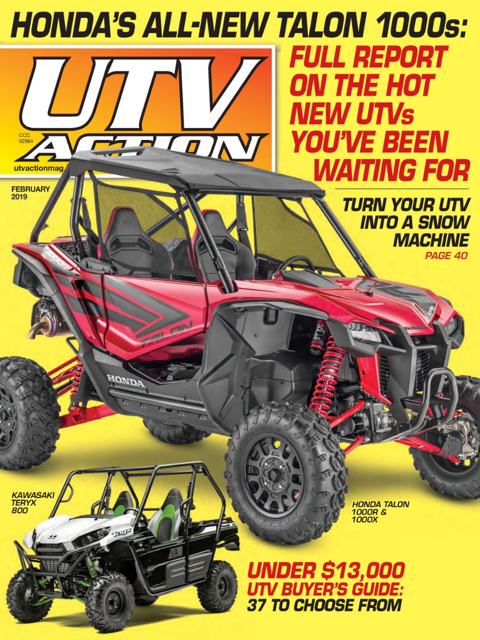 Utv Action Magazine