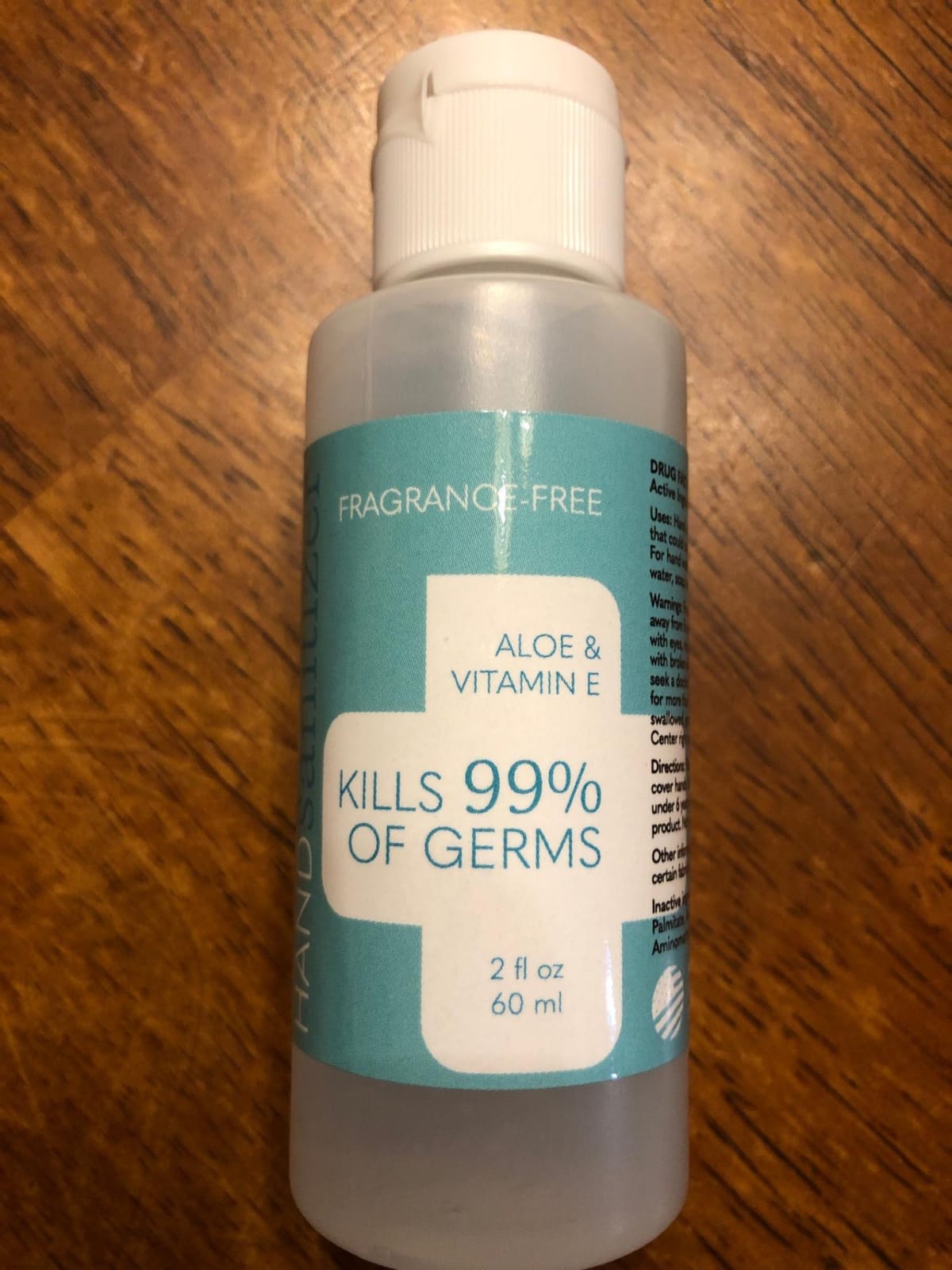 Hand Sanitizer - 62% Alcohol (Antiseptic)