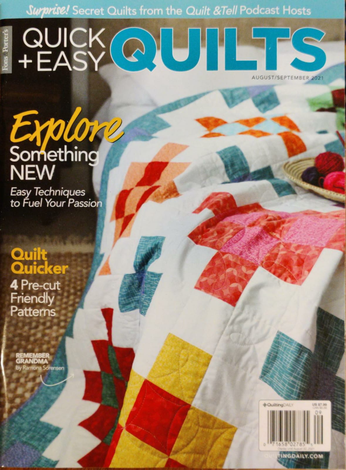 Quick & Easy Quilts Magazine