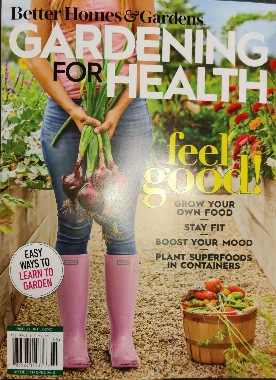 Better Homes & Gardens Gardening for Health Magazine