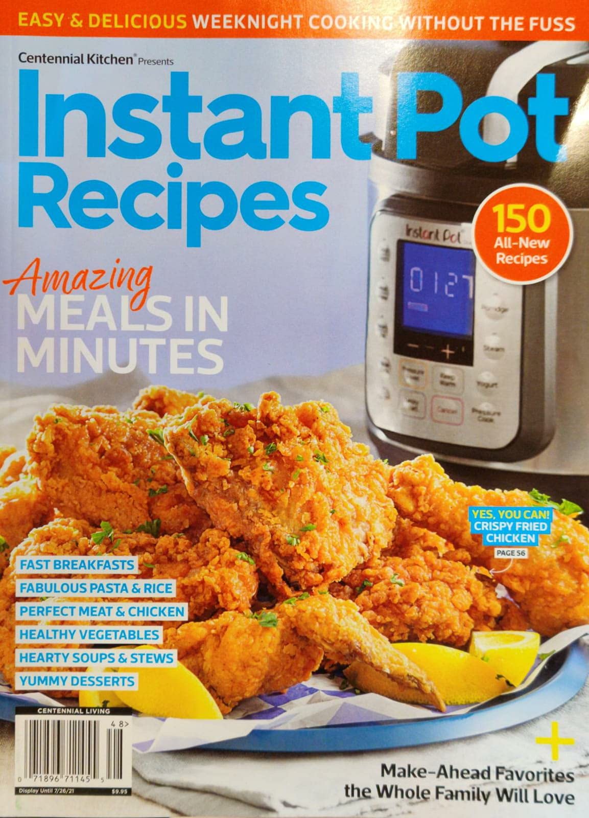 Centennial Kitchen Presents Instant Pot Recipes Magazine