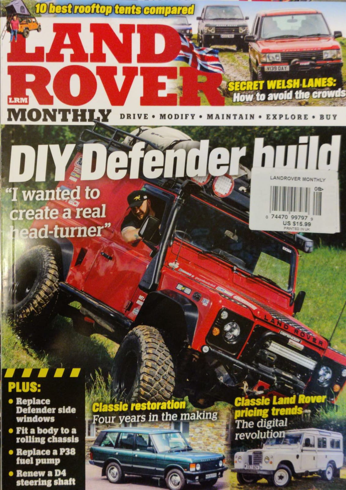 Land Rover Monthly Magazine