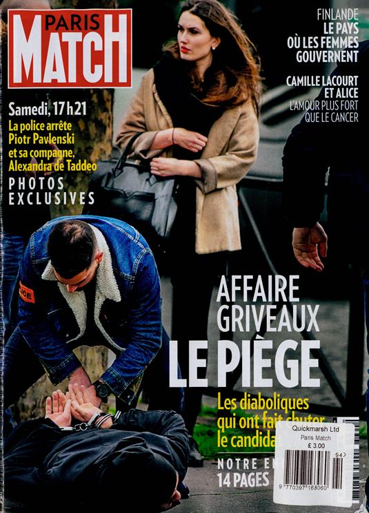 Paris Match Magazine
