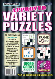 Approved Variety Puzzles Magazine