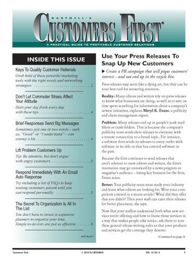 Customers First Magazine