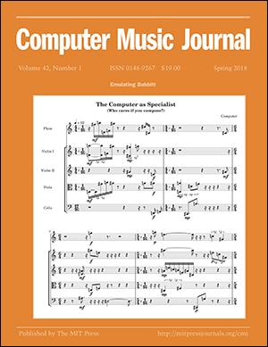 Computer Music Journal Magazine