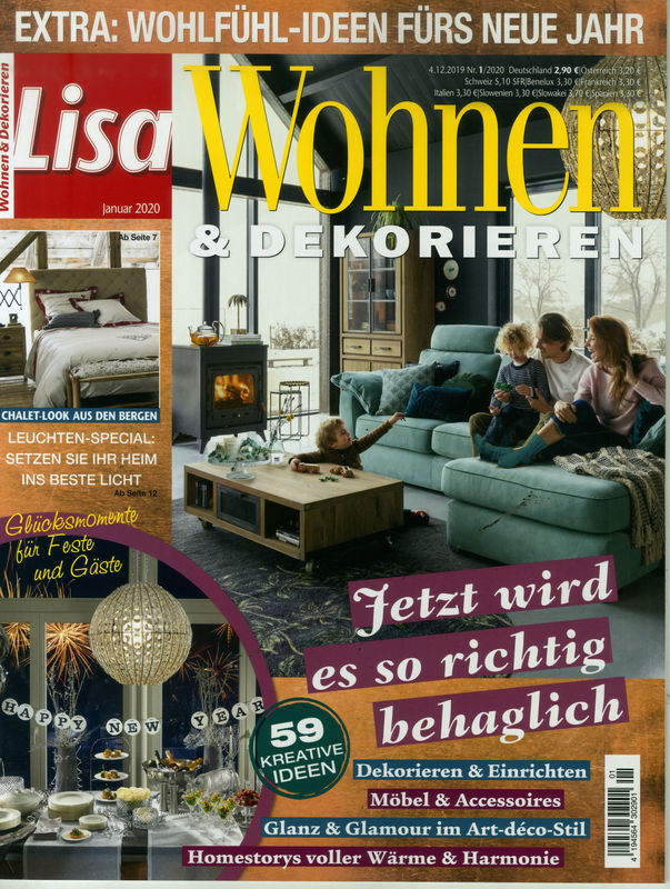 Lisa Wohnen Dekorieren Magazine(Germany)