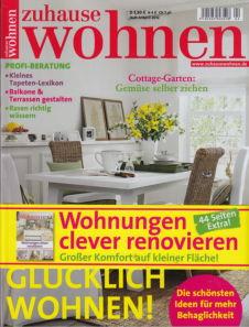 Zuhause Wohnen Magazine (Germany)