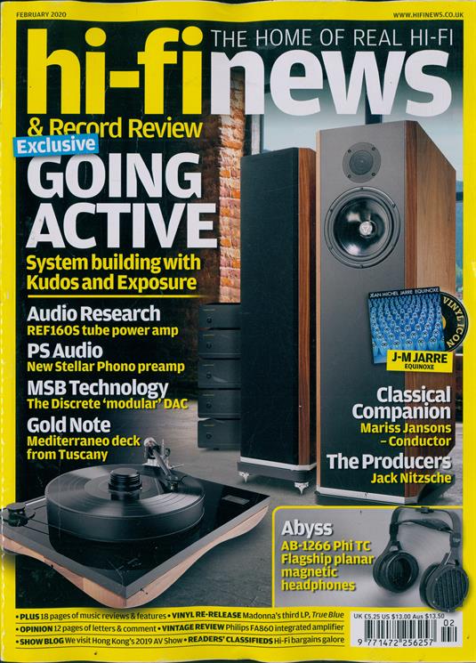 Hi Fi News Magazine