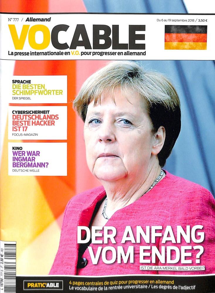 Vocable Allemand  version numerique Magazine