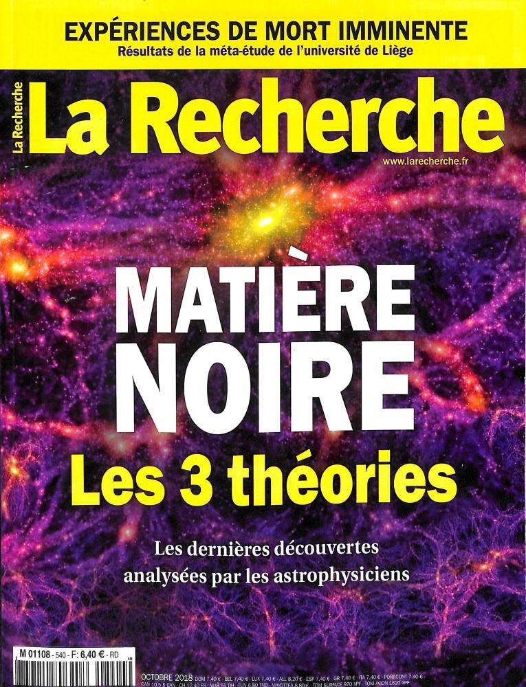 La Recherche + 1 n° double France Magazine