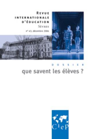 Revue Internationale D'education Sevres France Magazine