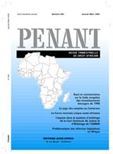 Recueil Penant (Le) France Magazine