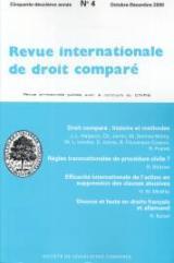 Revue internationale de droit compare France Magazine 