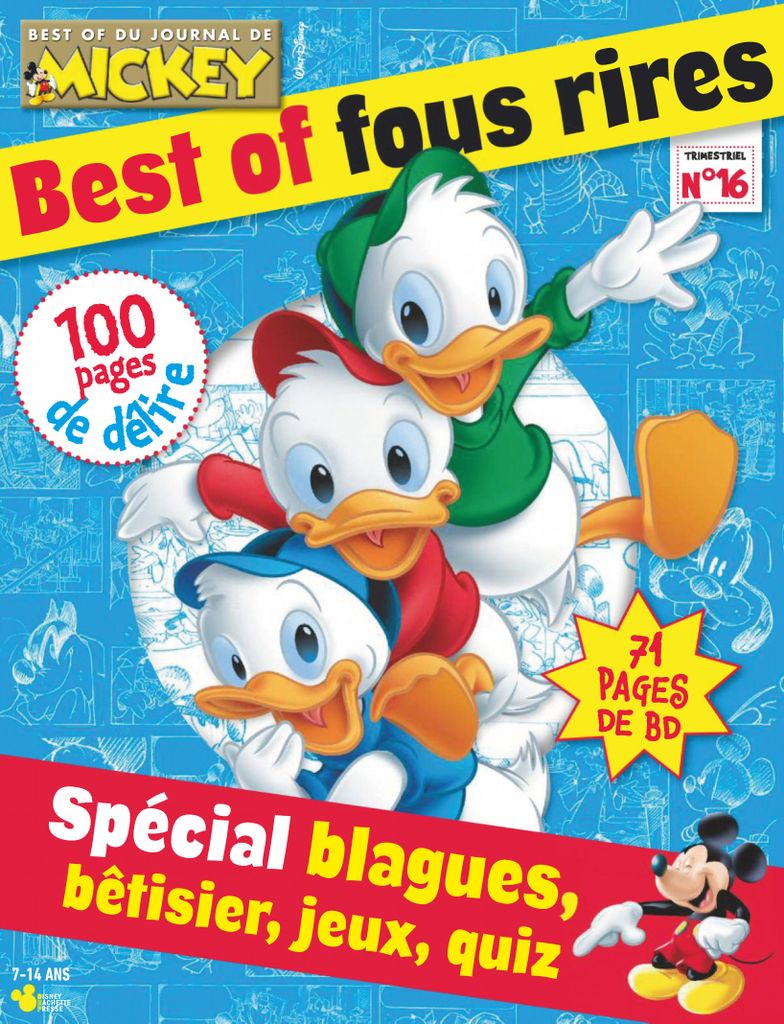 Le Journal de Mickey Hors-Série Best Of Magazine