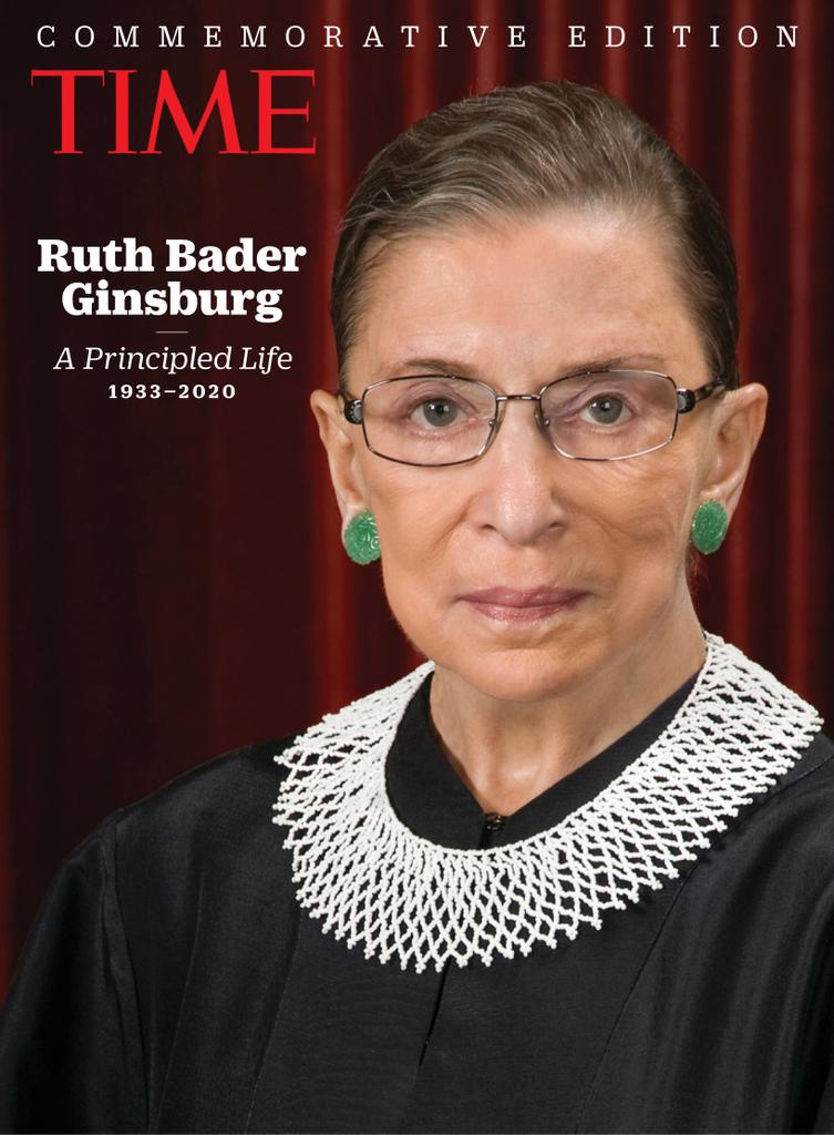 TIME Ruth Bader Ginsburg Magazine