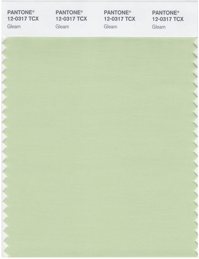 Pantone Smart 12-0317 TCX Color Swatch Card | Gleam 