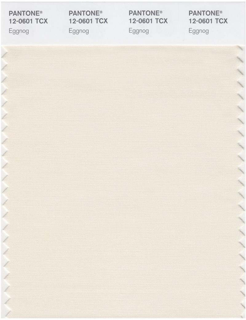 Pantone Smart 12-0601 TCX Color Swatch Card | Eggnog 