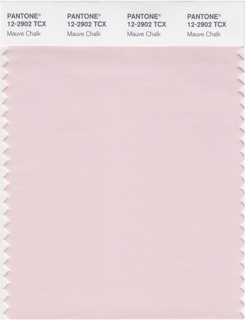 Pantone Smart 12-2902 TCX Color Swatch Card | Mauve Chalk 