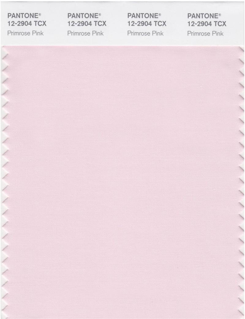 Pantone Smart 12-2904 TCX Color Swatch Card | Primrose Pink 