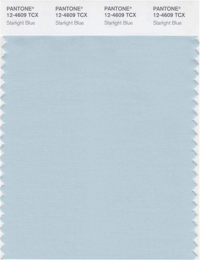 Pantone Smart 12-4609 TCX Color Swatch Card | Starlight Blue 