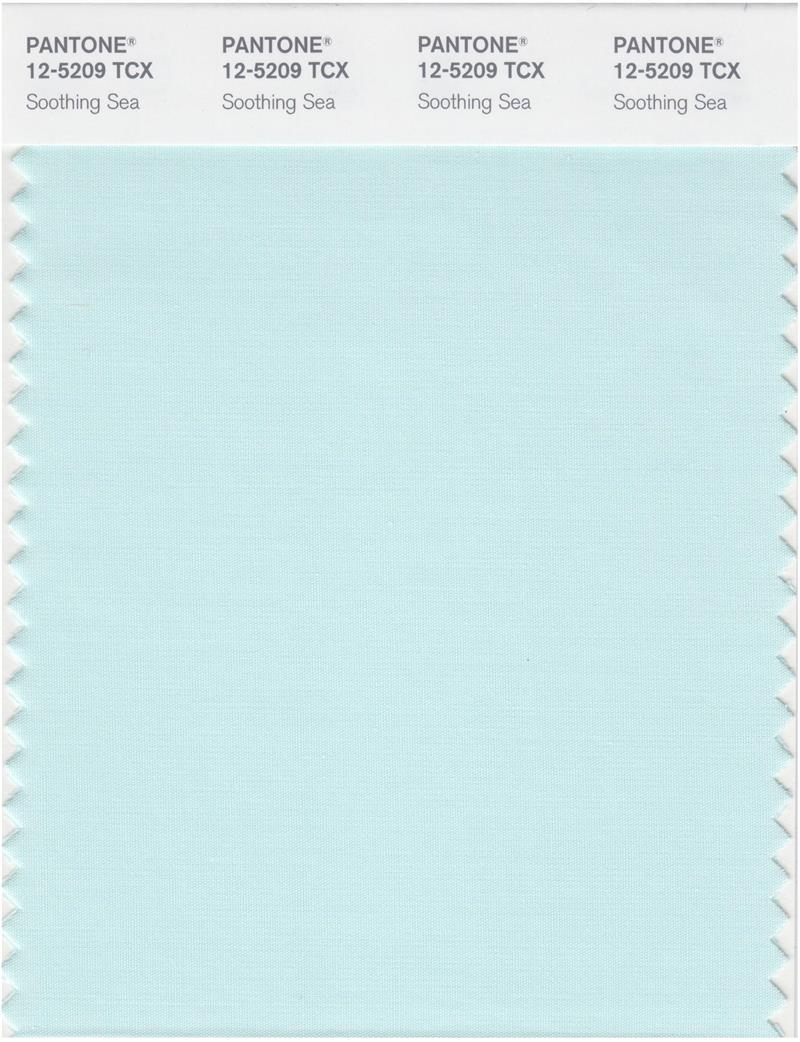 Pantone Smart 12-5209 TCX Color Swatch Card | Soothing Sea 