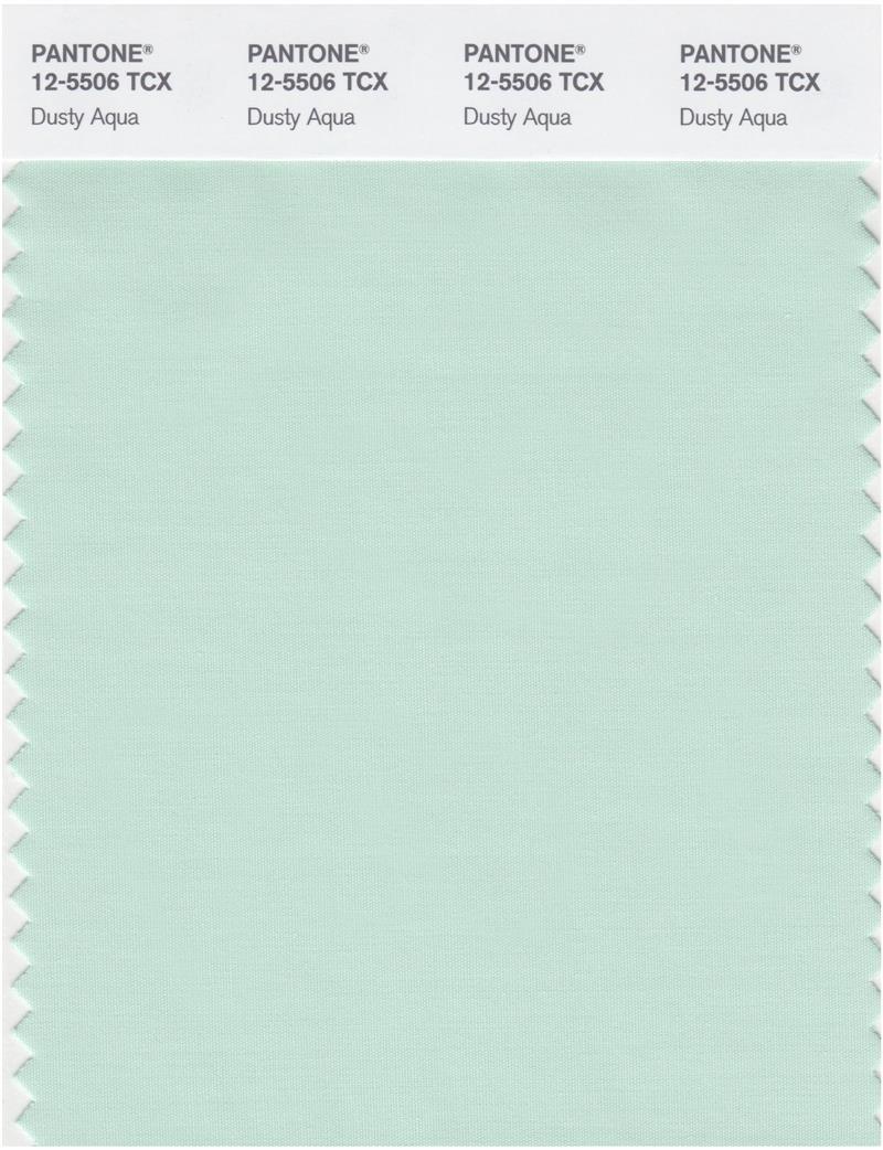 Pantone Smart 12-5506 TCX Color Swatch Card | Dusty Aqua 