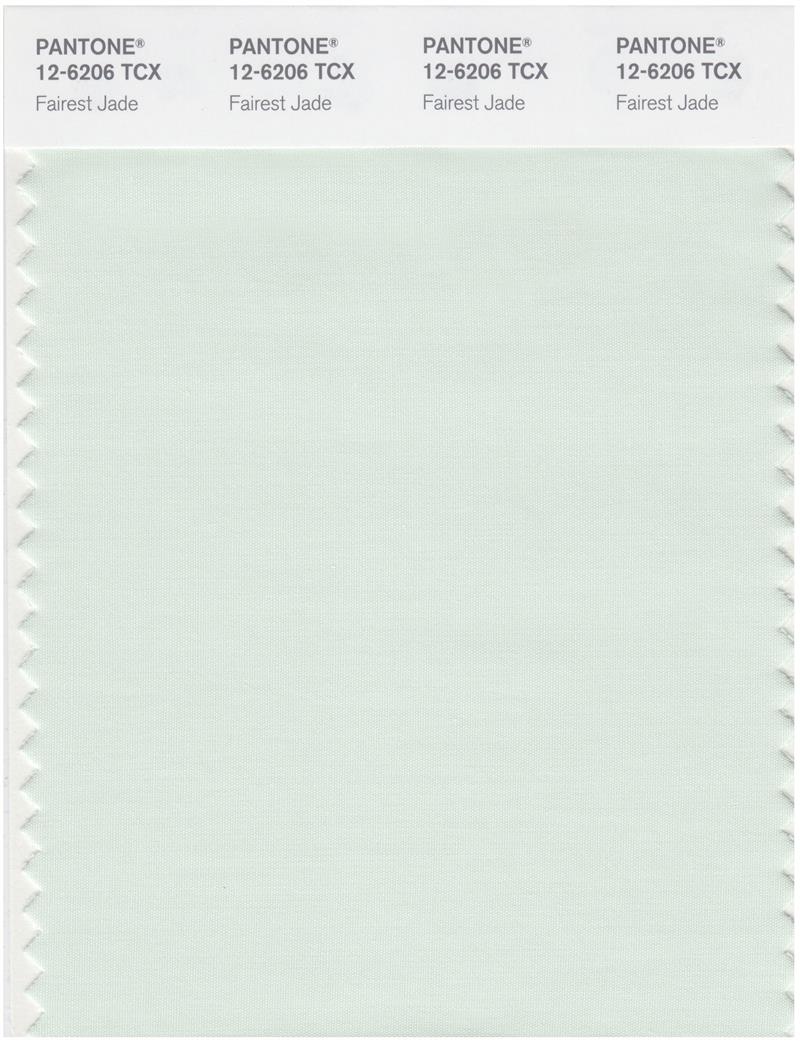 Pantone Smart 12-6206 TCX Color Swatch Card | Fairest Jade 