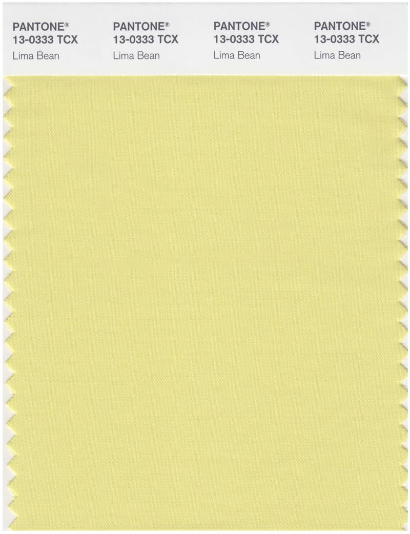 Pantone Smart 13-0333 TCX Color Swatch Card | Lima Bean 