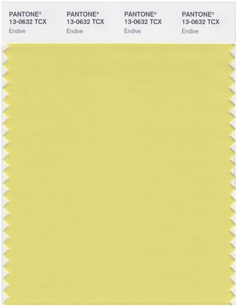 Pantone Smart 13-0632 TCX Color Swatch Card | Endive 