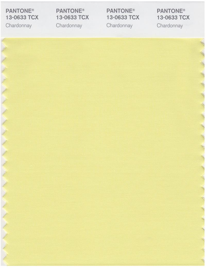 Pantone Smart 13-0633 TCX Color Swatch Card | Chardonnay 