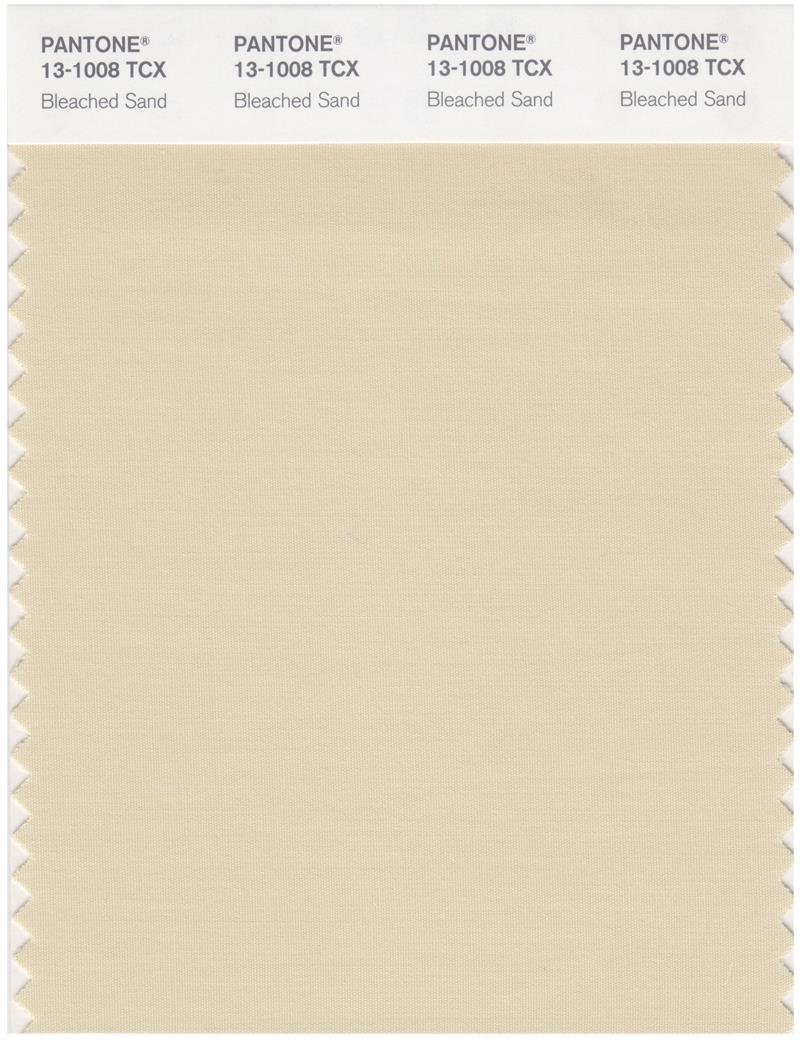 Pantone Smart 13-1008 TCX Color Swatch Card | Bleached Sand 