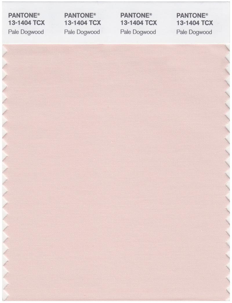 Pantone Smart 13-1404 TCX Color Swatch Card | Pale Dogwood 