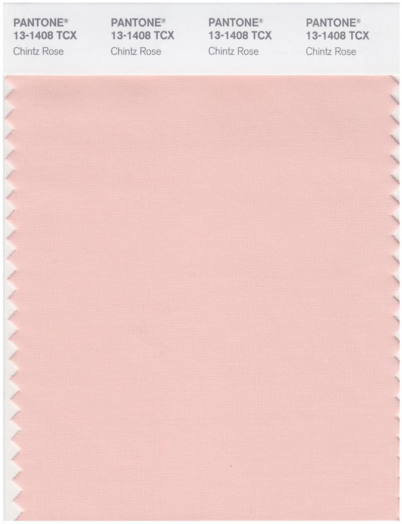 Pantone Smart 13-1408 TCX Color Swatch Card | Chintz Rose 