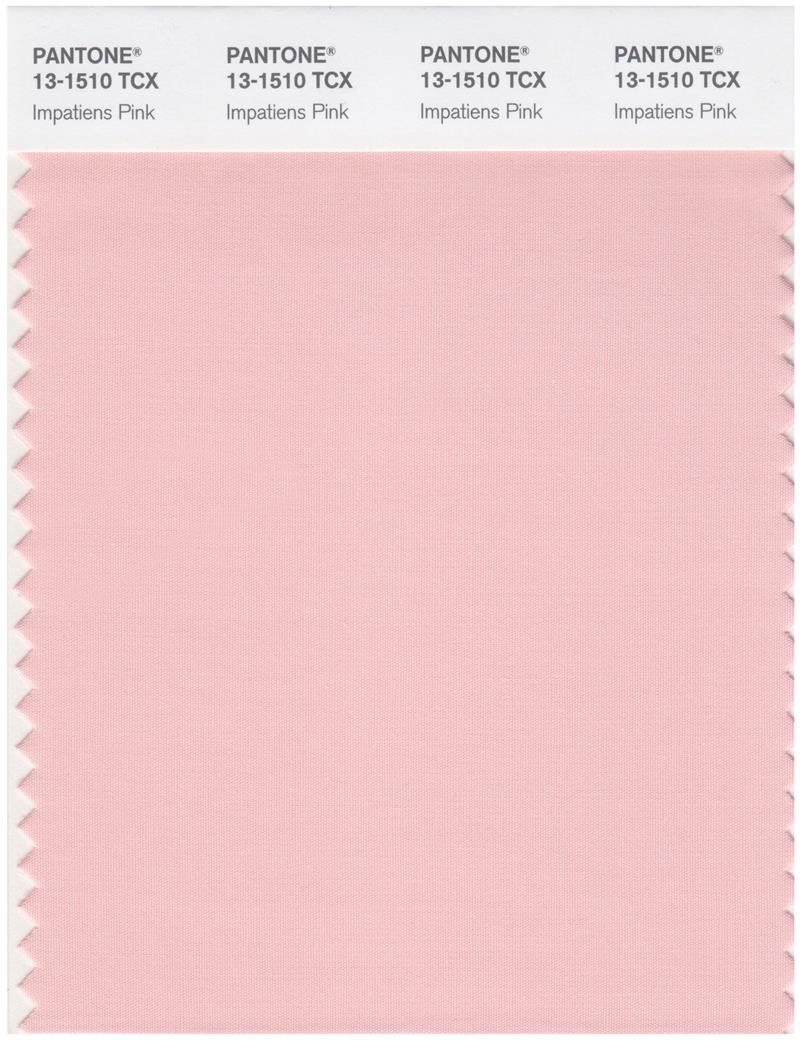 Pantone Smart 13-1510 TCX Color Swatch Card | Impatiens Pink 