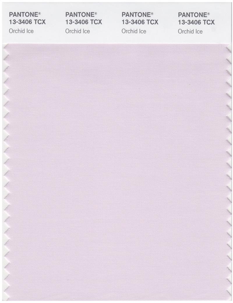 Pantone Smart 13-3406 TCX Color Swatch Card | Orchid Ice 