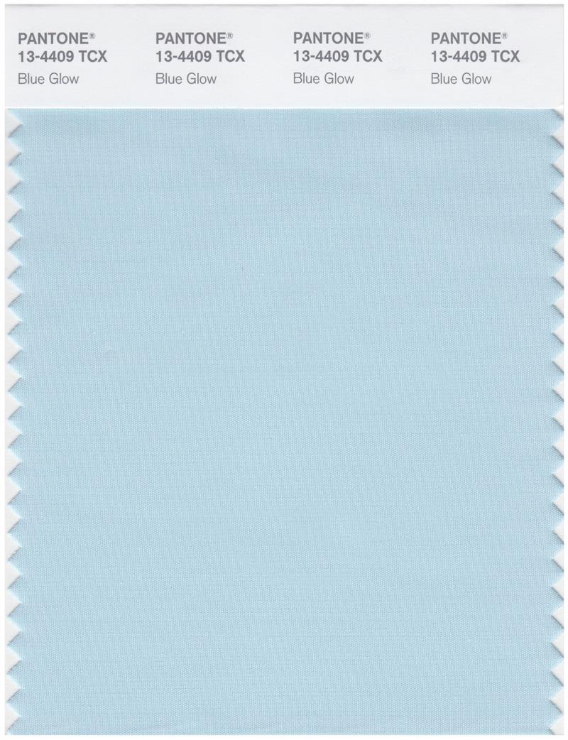 Pantone Smart 13-4409 TCX Color Swatch Card | Blue Glow 