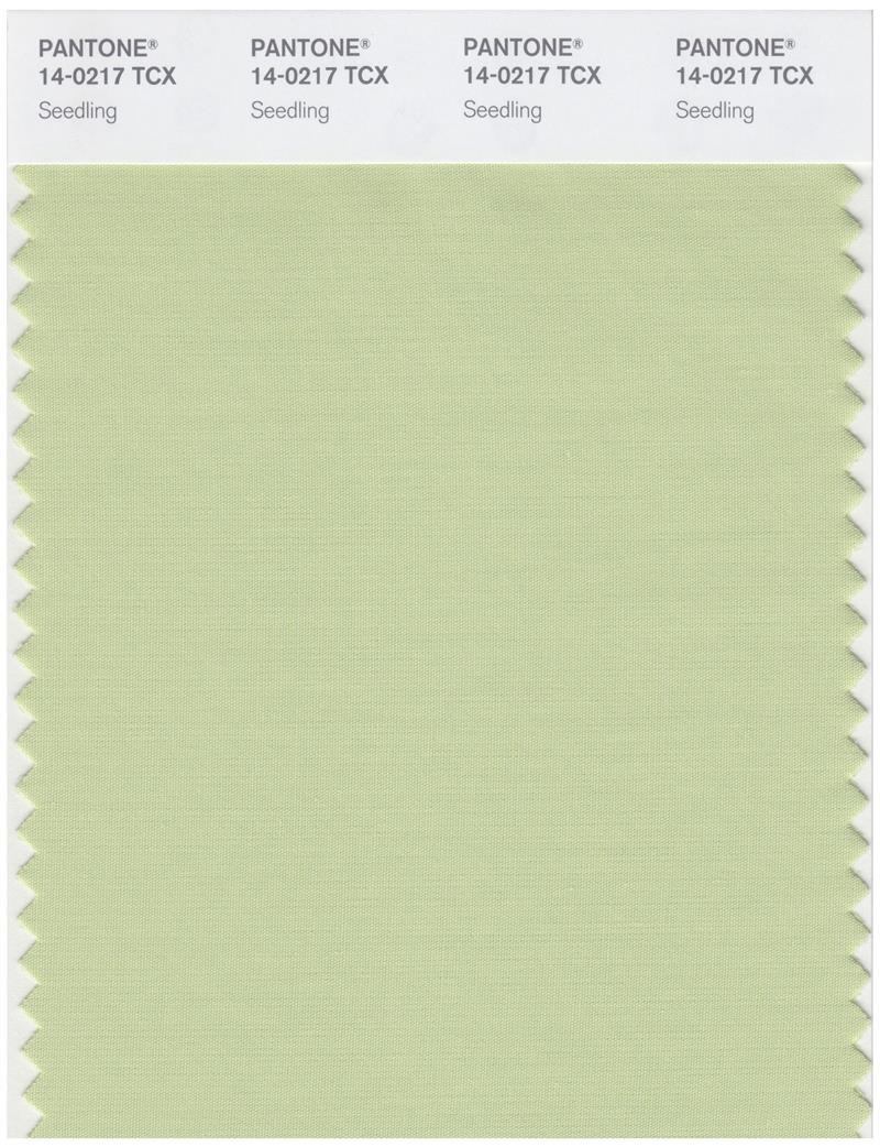 Pantone Smart 14-0217 TCX Color Swatch Card | Seedling 