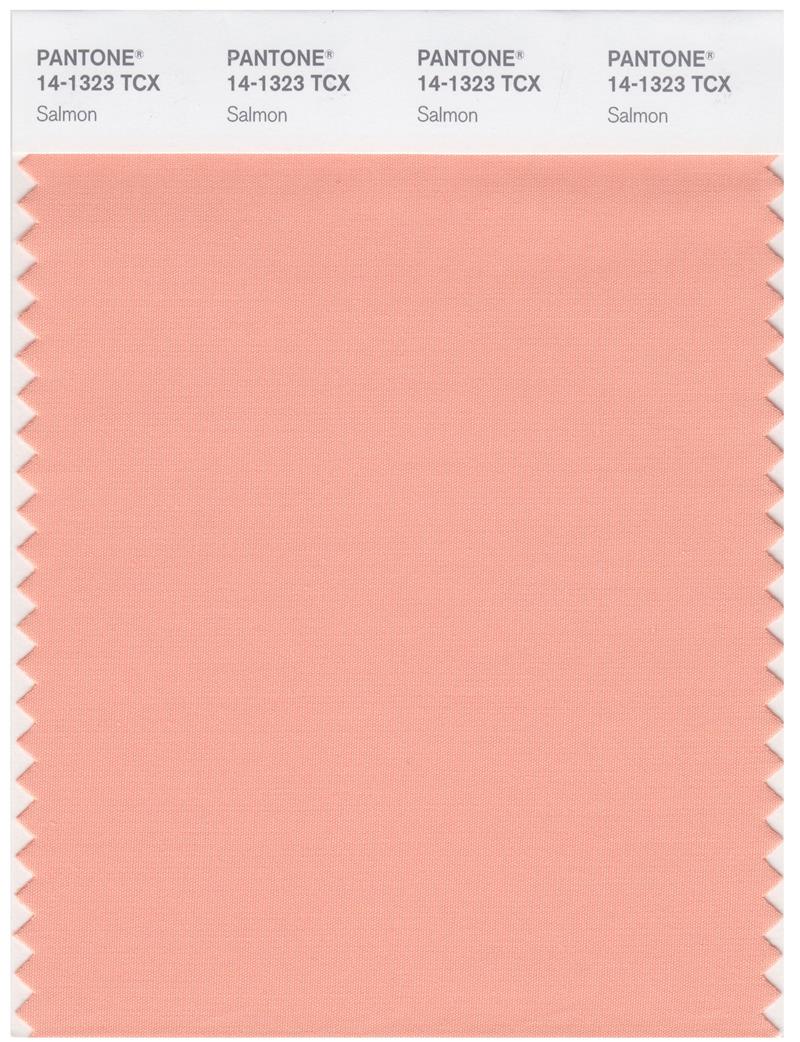 Pantone Smart 14-1323 TCX Color Swatch Card | Salmon 