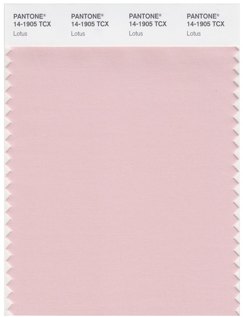 Pantone Smart 14-1905 TCX Color Swatch Card | Lotus 