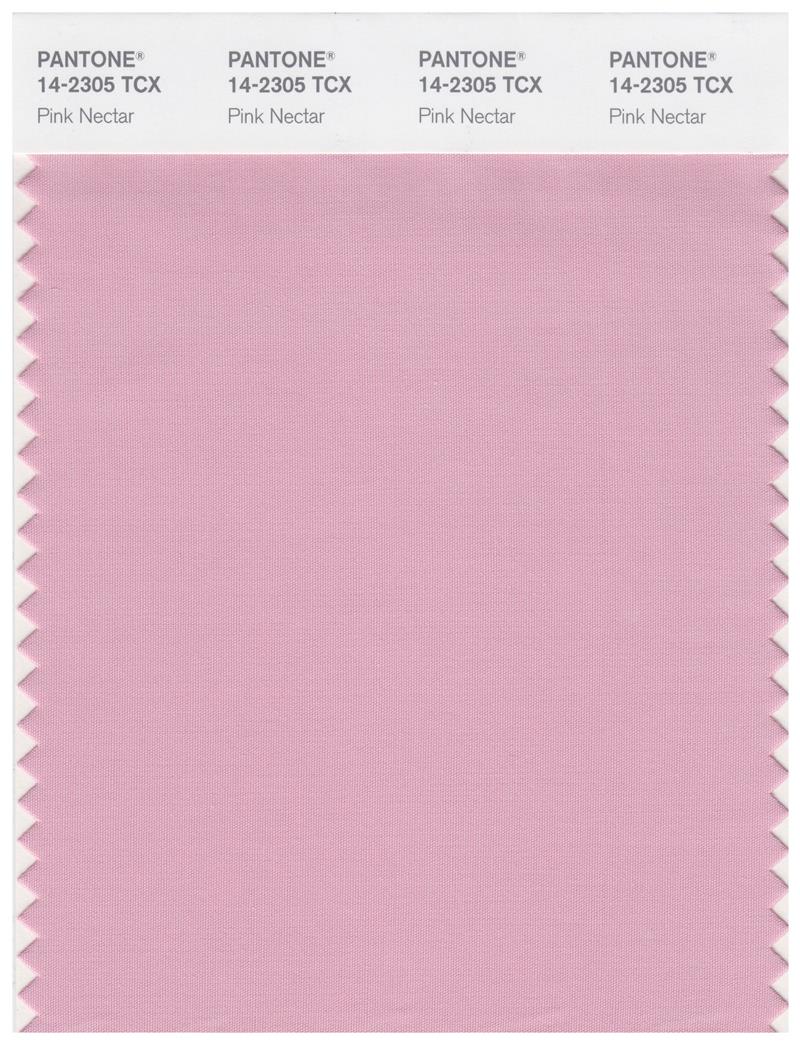 Pantone Smart 14-2305 TCX Color Swatch Card | Pink Nectar 