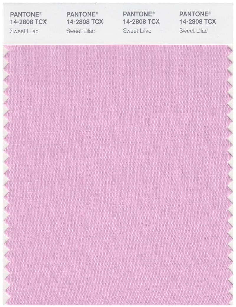 Pantone Smart 14-2808 TCX Color Swatch Card | Sweet Lilac 