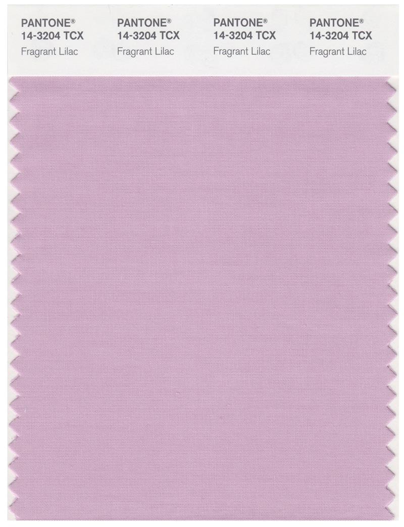 Pantone Smart 14-3204 TCX Color Swatch Card | Fragrant Lilac 