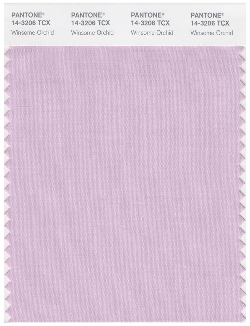 Pantone Smart 14-3206 TCX Color Swatch Card | Winsome Orchid 