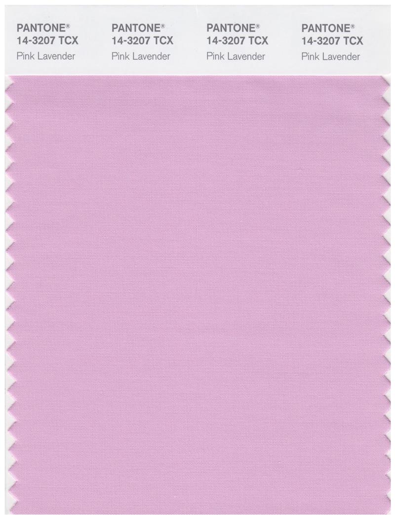 Pantone Smart 14-3207 TCX Color Swatch Card | Pink Lavender 