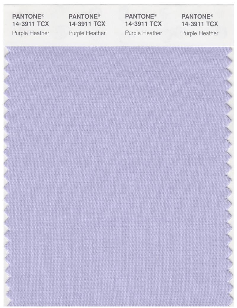 Pantone Smart 14-3911 TCX Color Swatch Card | Purple Heather 