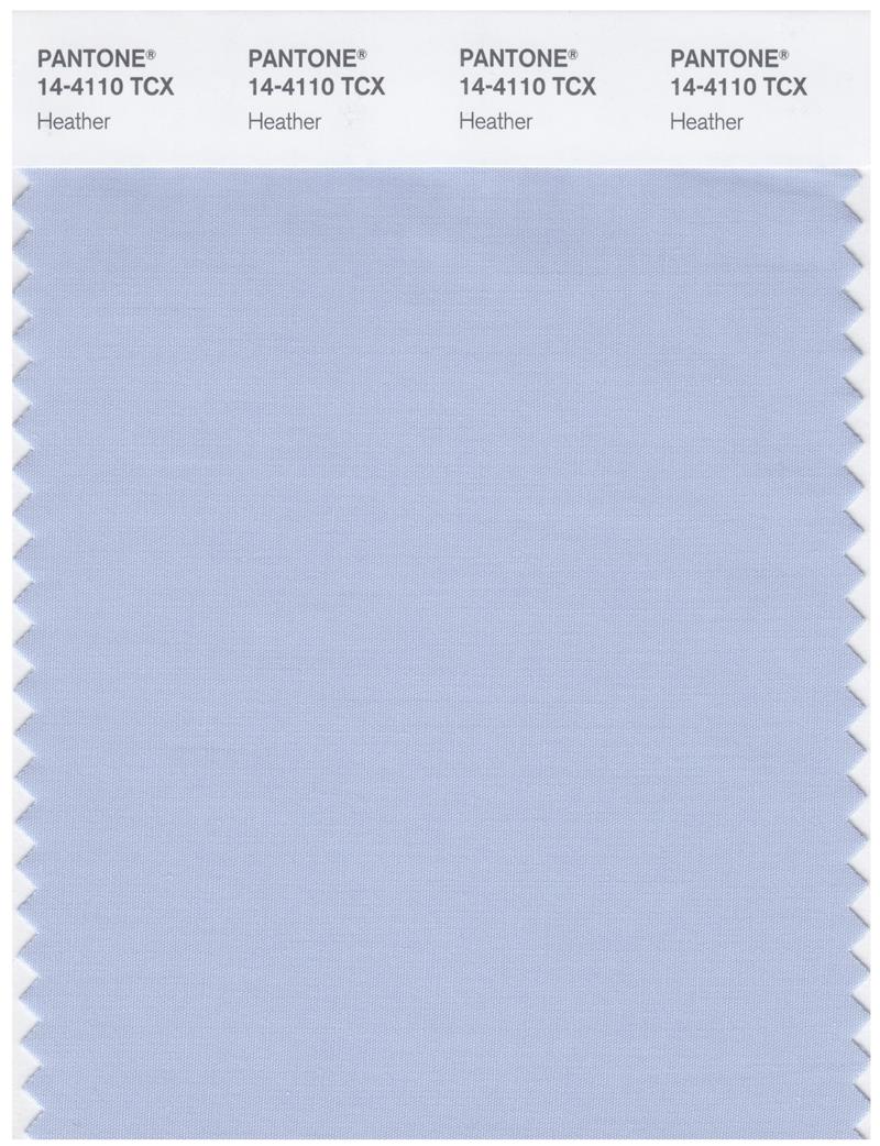 Pantone Smart 14-4110 TCX Color Swatch Card | Heather 