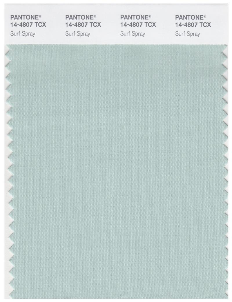 Pantone Smart 14-4807 TCX Color Swatch Card | Surf Spray 