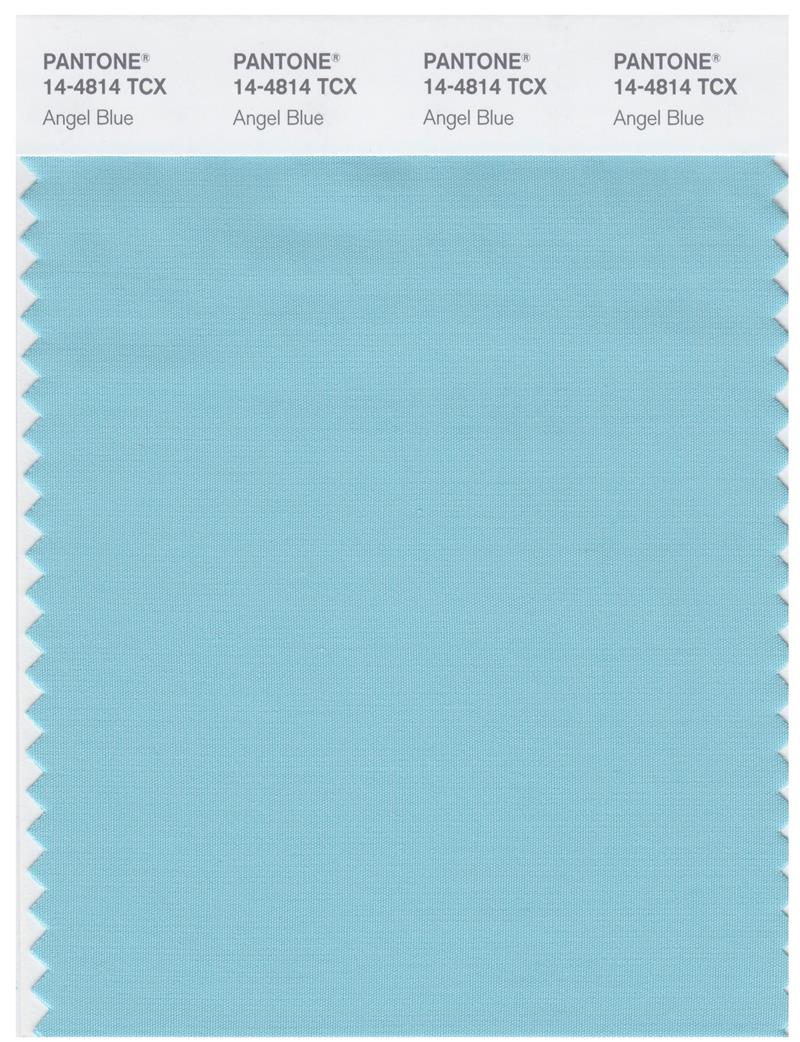 Pantone Smart 14-4814 TCX Color Swatch Card | Angel Blue 